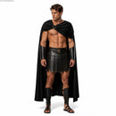 Capa de Gladiador Romano com Capuz – Manto de Guerreiro em Poliéster | Cosplay e Fantasia