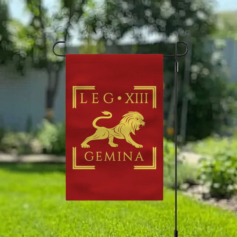 Bandeira de Jardim LEGIO XIII GEMINA – Honre Roma com Estilo e História