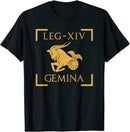 Camiseta Legio XIV Gemina – Emblema Romano Autêntico | 100% Algodão