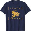 Camiseta Legio XIV Gemina – Emblema Romano Autêntico | 100% Algodão