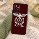 Capa SPQR Legião Imperial Romana para Samsung Galaxy A – Proteção com Glória Histórica