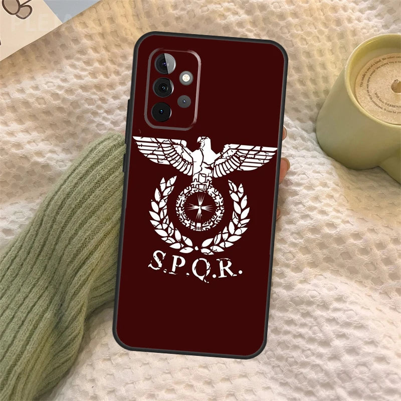 Capa SPQR Legião Imperial Romana para Samsung Galaxy, Capa para A34, A54, A14, A13, A52, A52S, A32, A12, A22, A72, A71, A51, A33, A73, A53