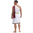 Túnica Romana Masculina Autêntica – Vista-se Como um Cidadão de Roma | Traje Histórico com Conforto e Estilo