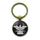 Retro Pingente De Vidro Chaveiro, Charm Bag, Lembrança Chaveiro, Constelações Do Império Romano, Jóias