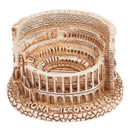 Mini Escultura Coliseu Roma Antiga em Resina – Um Monumento Histórico na Palma da Mão