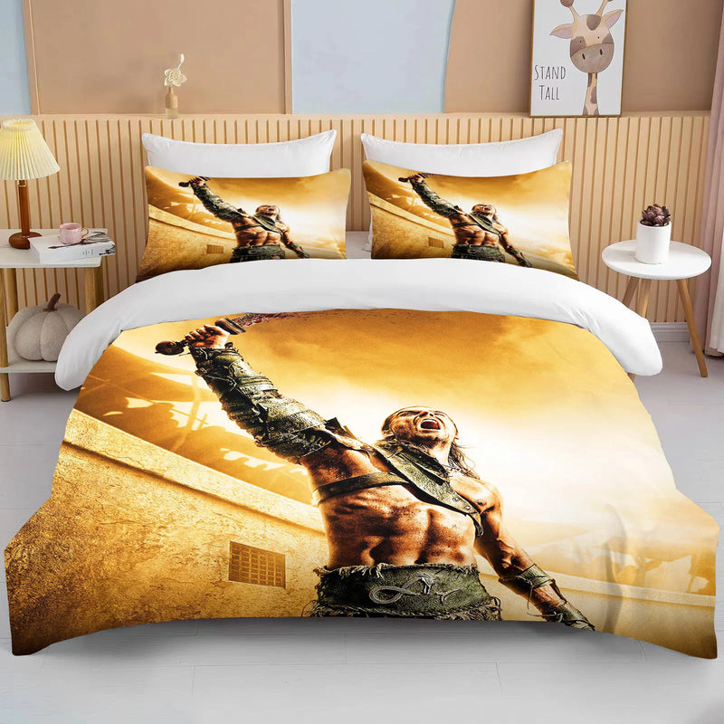 Conjunto de Cama Gladiador Roma Antiga – Viva Seus Sonhos em Uma Arena Histórica