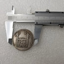 Moeda Decorativa SPQR – A Grandeza de Roma em Suas Mãos