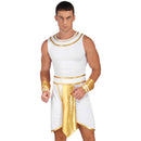 Traje de Sacerdote Romano Antigo para Cosplay Masculino – Autenticidade, Estilo e Poder Ritualístico