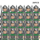 Blocos de Construção Legião Romana – Figuras Históricas para Montar e Reviver a Glória do Passado