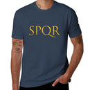 Camiseta Masculina SPQR – Estilo Vintage Roma Antiga
