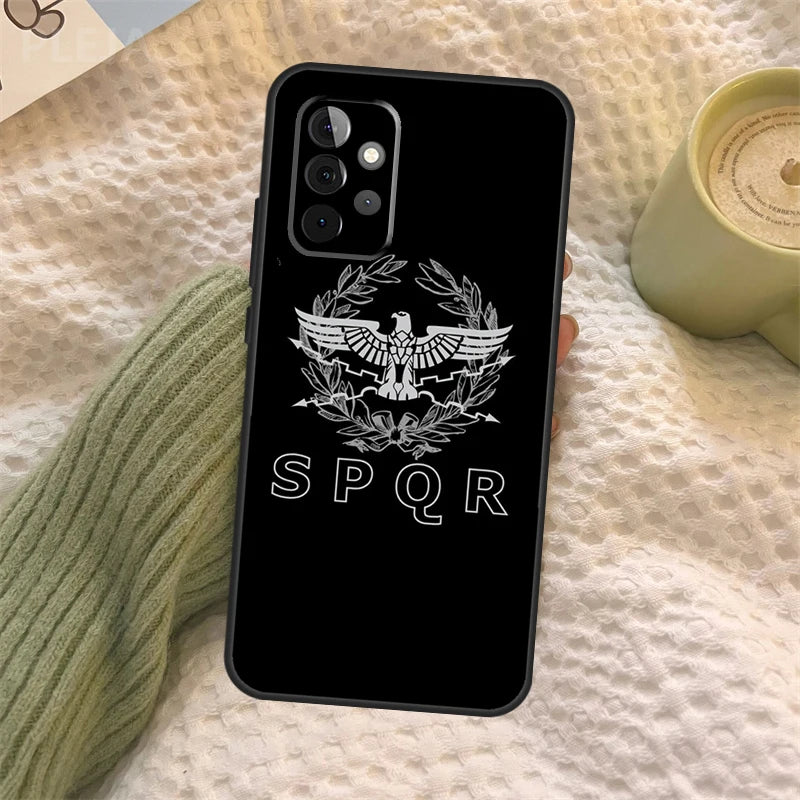 Capa SPQR Legião Imperial Romana para Samsung Galaxy, Capa para A34, A54, A14, A13, A52, A52S, A32, A12, A22, A72, A71, A51, A33, A73, A53