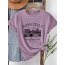 Camiseta Feminina Roma Antiga – Design Autêntico e Confortável