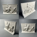 Relíquia Romana em Gesso – Decoração Histórica Autêntica