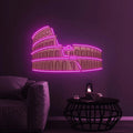 Decoração Neon Coliseu – Luz, História e Estilo em Uma Só Peça Decorativa