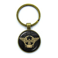 Retro Pingente De Vidro Chaveiro, Charm Bag, Lembrança Chaveiro, Constelações Do Império Romano, Jóias