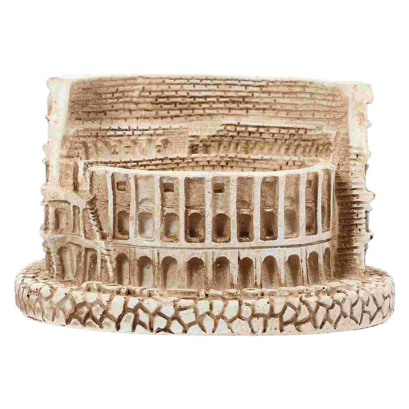 Ornamento Coliseu Romano – História Viva no Seu Aquário ou Lar