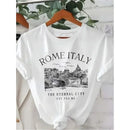 Camiseta Feminina Roma Antiga – Design Autêntico e Confortável