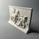 Relíquia Romana em Gesso – Decoração Histórica Autêntica