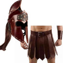 Conjuntos Romano de Gladiador Romano em Couro sintético - variante Set C