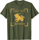 Camiseta Legio XIV Gemina – Emblema Romano Autêntico | 100% Algodão