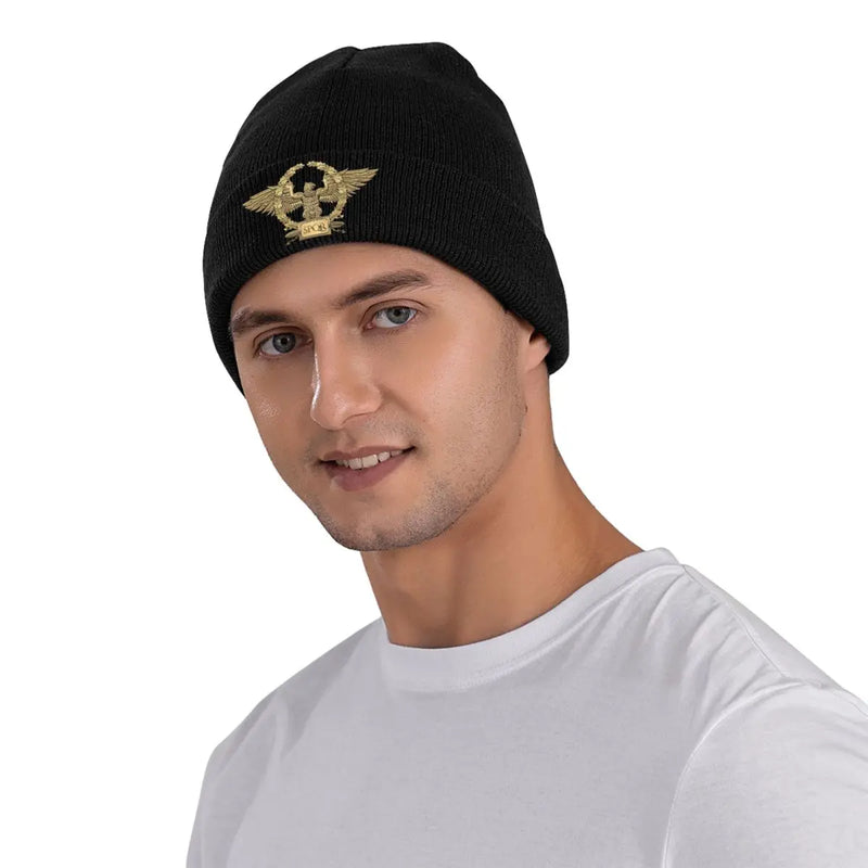 Gorro Unissex SPQR – Estilo Romano Autêntico e Conforto