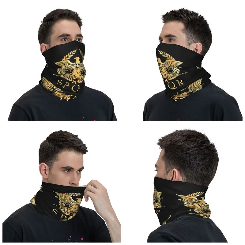 Bandana SPQR com Emblema Romano – Conforto e Estilo Histórico