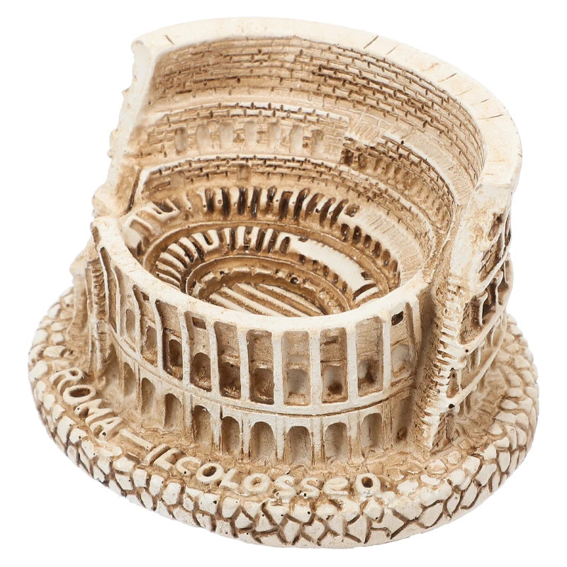 Ornamento Coliseu Romano – História Viva no Seu Aquário ou Lar