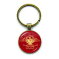Retro Pingente De Vidro Chaveiro, Charm Bag, Lembrança Chaveiro, Constelações Do Império Romano, Jóias