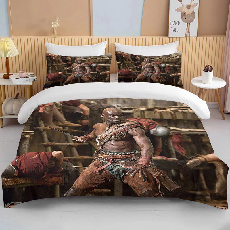 Ancient Rome Gladiator Bedding Set Duvet Cover Warrior Warrior Single Adult Twin Full Queen Adult Household Bed Three Piece Set