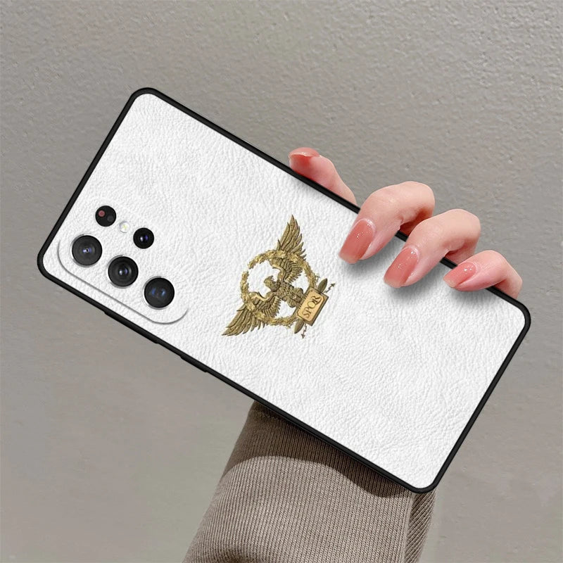 Capa SPQR Legião Romana para Samsung Galaxy S24 e S25 – A Força de Roma no Seu Bolso