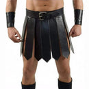 Conjuntos Romano de Gladiador Romano em Couro sintético - variante Black skirt