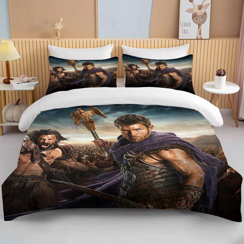 Conjunto de Cama Gladiador Roma Antiga – Viva Seus Sonhos em Uma Arena Histórica