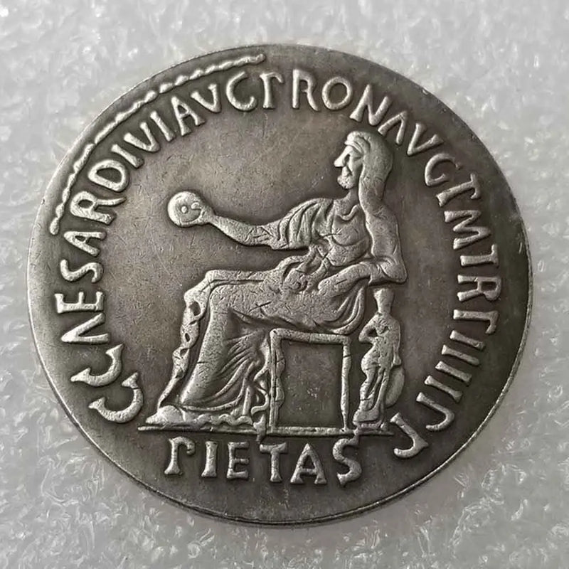 Moeda Comemorativa Roma Antiga – Um Fragmento do Legado Imortal