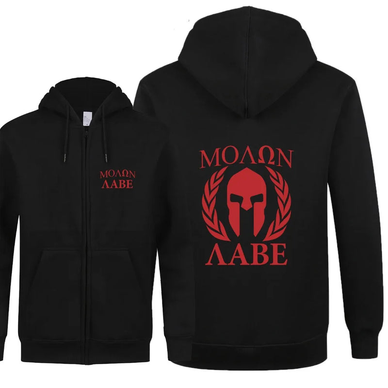 Moletom Masculino Molon Labe – Estilo Espartano Autêntico