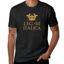 Camiseta Masculina Legio III – Design Autêntico da Roma Antiga
