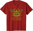 Camiseta SPQR Águia Legionária Romana | 100% Algodão
