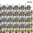 Blocos de Construção Legião Romana – Figuras Históricas para Montar e Reviver a Glória do Passado