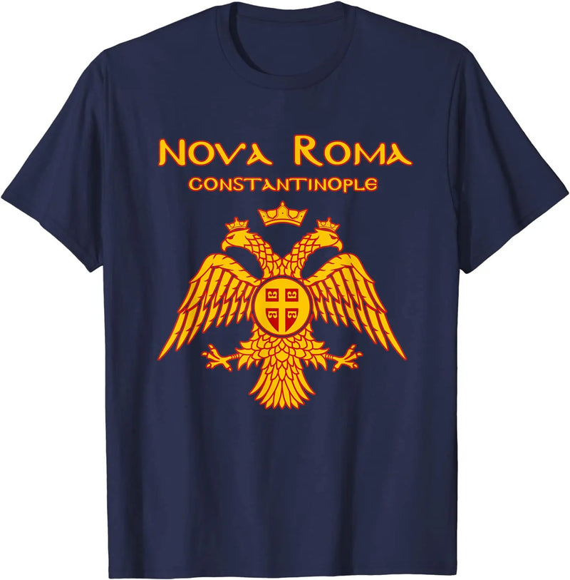 Camiseta Nova Roma Constantinopla – Design Histórico Autêntico