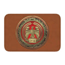 Ouro Romano Imperial Águia Frente Piso Porta de Entrada Tapetes Indoor Militar Roma SPQR Cozinha Banho Capacho Sala Tapete Tapete