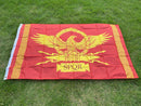 Bandeira SPQR Roma Antiga 150x90cm – Honre o Legado que Mudou o Mundo