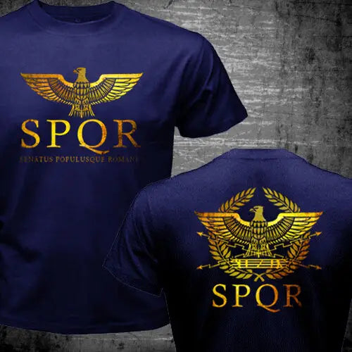 Camiseta SPQR Roma Antiga – Design Autêntico e Confortável