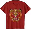 Camiseta SPQR Roma Antiga | 100% Algodão Confortável
