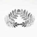 Tiara Romana Folha Dourada – Elegância Clássica Inspirada na Roma Antiga