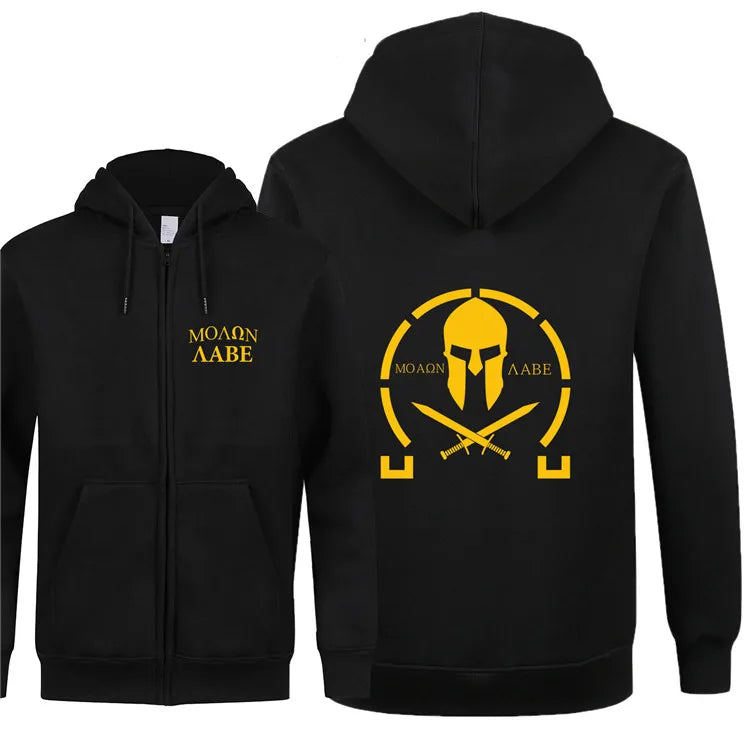 Moletom Masculino Molon Labe – Estilo Espartano Autêntico