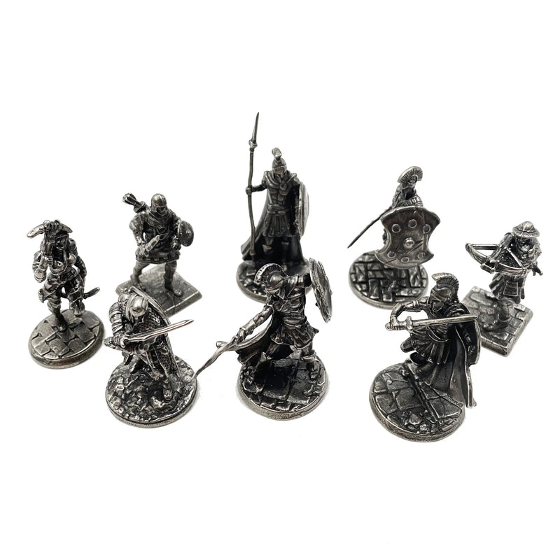 Miniaturas de Soldados Romanos em Metal – Legado de Roma em Cada Detalhe