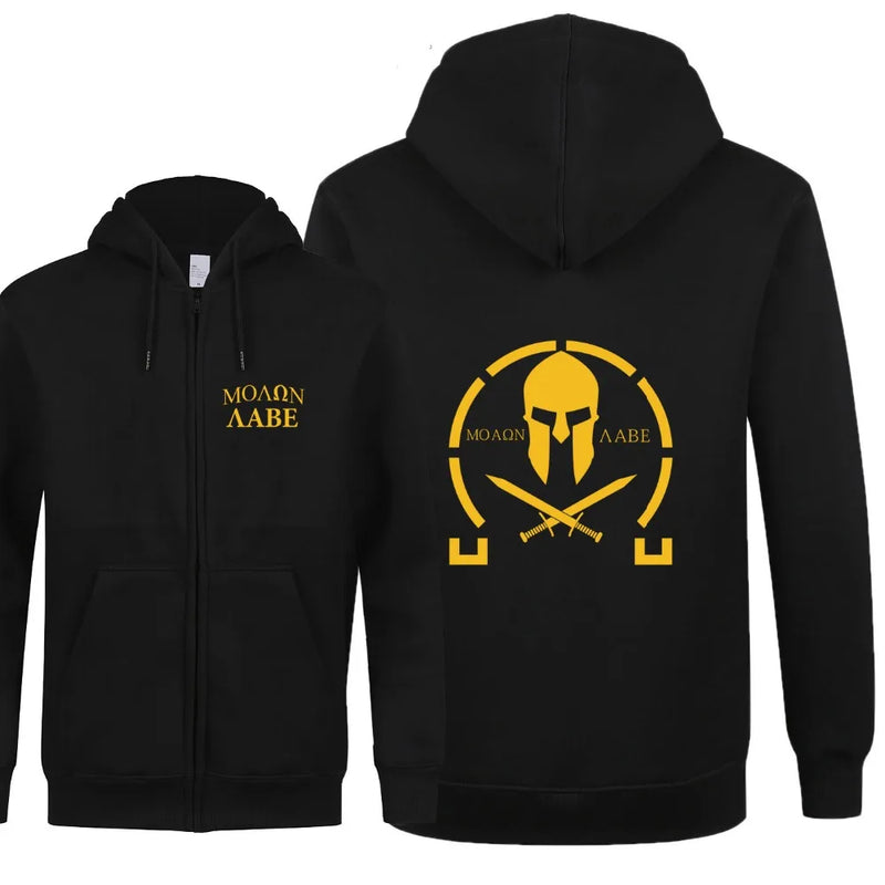 Moletom Masculino Molon Labe – Estilo Espartano Autêntico
